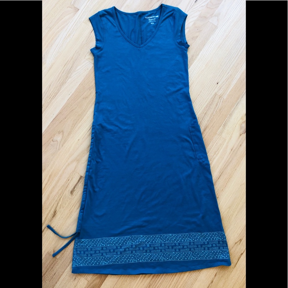 Toad & CO Cotton long T-shirt dress, super soft